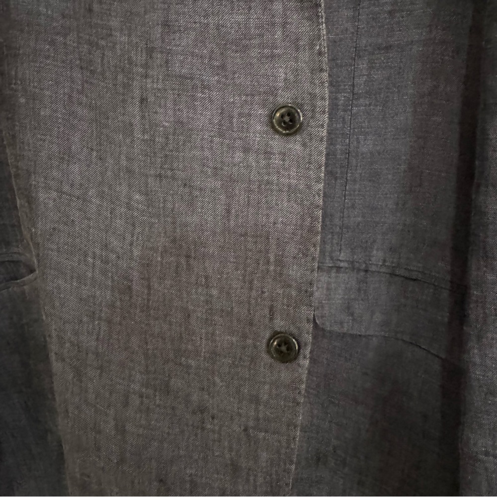 Paulo Solari 100% Linen Navy Sportcoat Blazer – Size 52R $50 - Picture 6 of 7